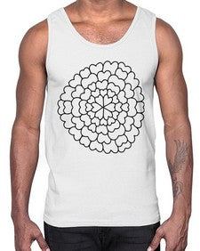 mandala 801#- mandala- Cotton Tank