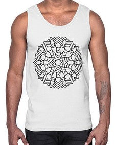 mandala 827#- mandala- Cotton Tank