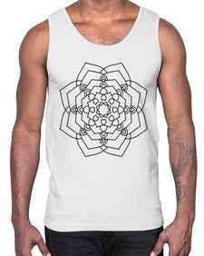 mandala 828#- mandala- Cotton Tank