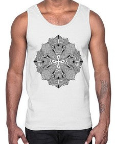 mandala 842#- mandala- Cotton Tank