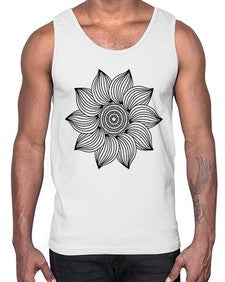 mandala 873#- mandala- Cotton Tank