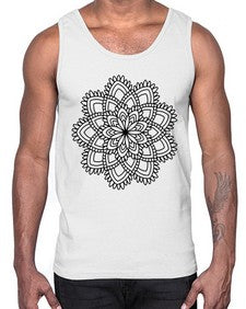 mandala 883#- mandala- Cotton Tank