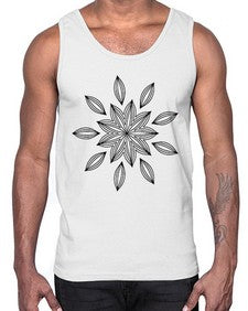 mandala 884#- mandala- Cotton Tank