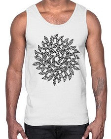 mandala 906#- mandala- Cotton Tank