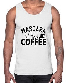 mascare and coffee 1373#- tea- Cotton Tank