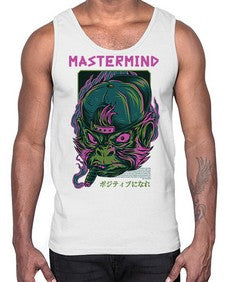 mastermind monkey 925#- art pop art- Cotton Tank