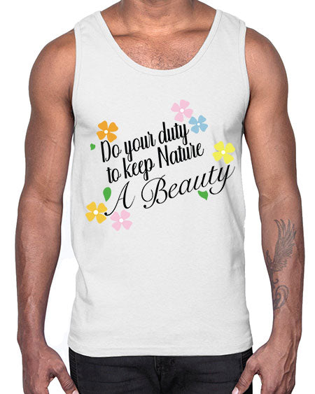 nature beauty 6#- beauty - Cotton Tank
