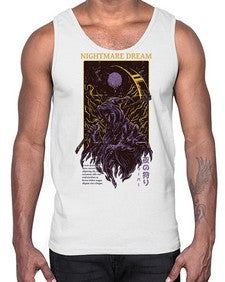nightmare dream 954#- art pop art- Cotton Tank