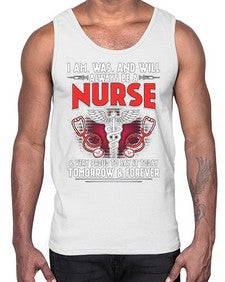 nurse tomorrow and forever 1205#- nurse- Cotton Tank