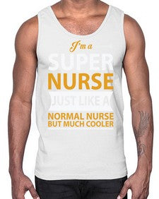 nurse tshirt 1212#- nurse- Cotton Tank