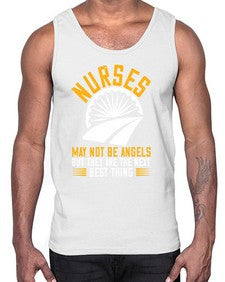nurses may not be angels Style 1248#- nurse- Cotton Tank