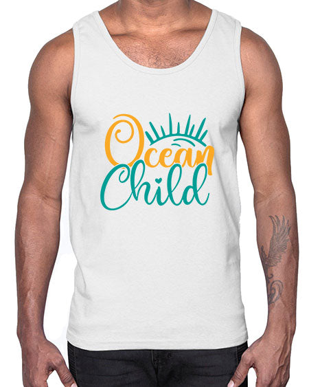 ocean child Style 87#- summer- Cotton Tank