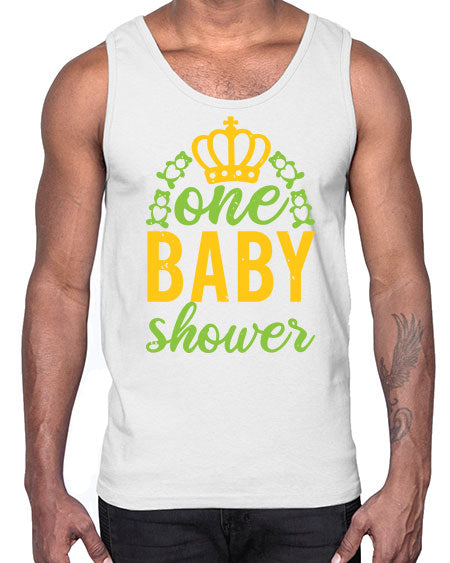 one baby shower Style 172#- baby shower- Cotton Tank