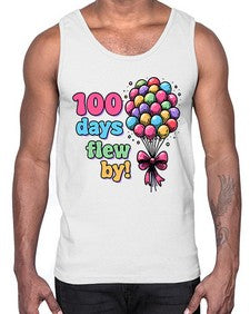 one hundred Day of School 563#- one hundred days- Cotton Tank