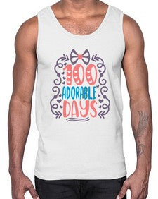 one hundred adorable days 561#- one hundred days- Cotton Tank