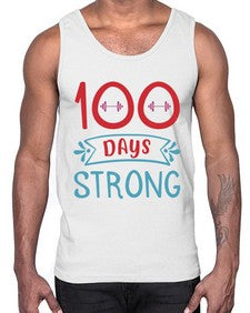 one hundred days strong 584#- one hundred days- Cotton Tank