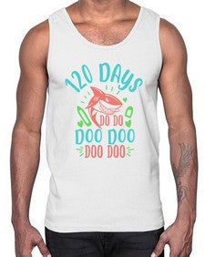 one twenty days shark doo doo 601#- one hundred days- Cotton Tank