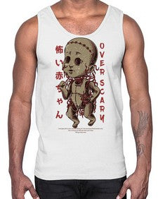 over scary 975#- art pop art- Cotton Tank