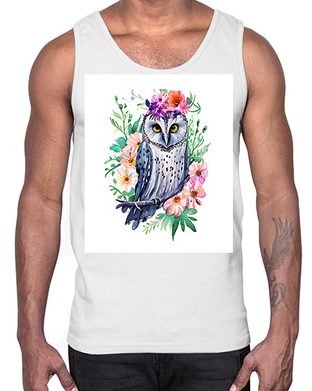 owl 16#- owl- Cotton Tank