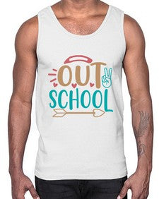peace out school 639#- general school- Cotton Tank