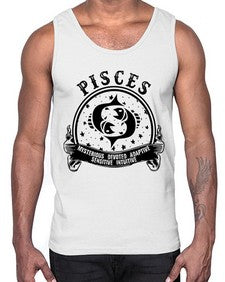 pisces 47#- pisces- Cotton Tank