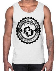 pisces 49#- pisces- Cotton Tank