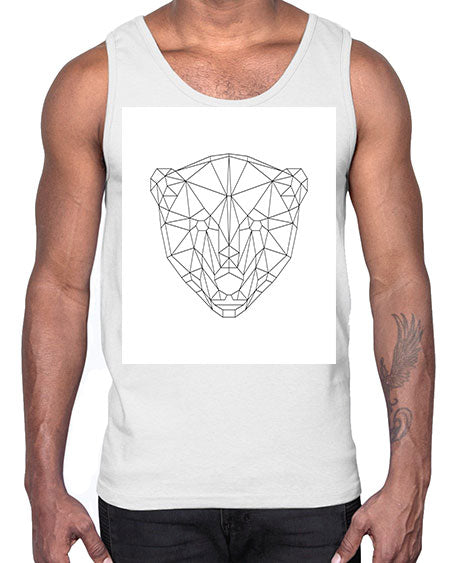 polar bear 235#- bears - animals- Cotton Tank