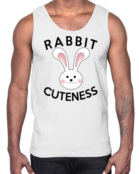 rabbit cuteness- rabbit- Cotton Tank