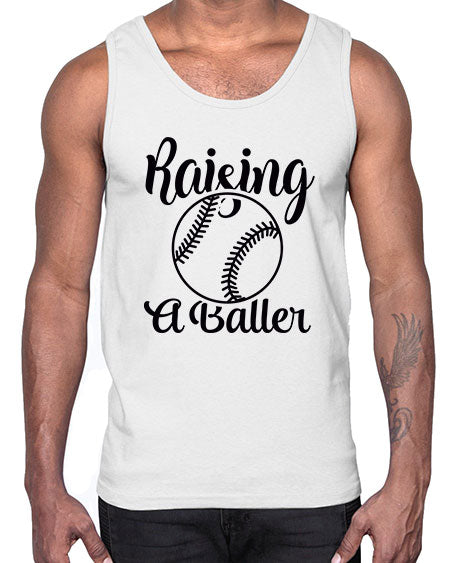 raising a baller 2277#- softball- Cotton Tank