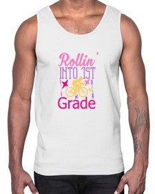 rollin into first grade 776#- first grade- Cotton Tank