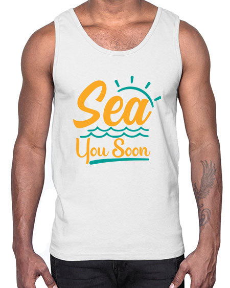 sea you soon Style 76#- summer- Cotton Tank