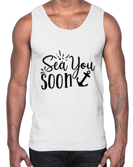 sea you soon Style 77#- summer- Cotton Tank