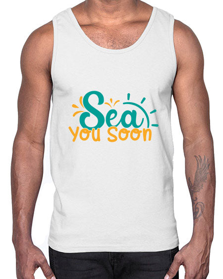 sea you soon Style 78#- summer- Cotton Tank