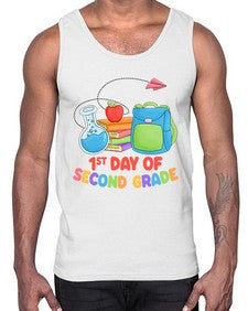 second day of second Grade 806#- second grade- Cotton Tank