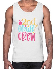 second grade crew 809#- second grade- Cotton Tank