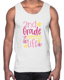 second grade life 825#- second grade- Cotton Tank