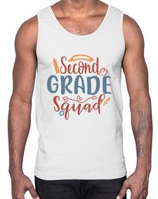second grade squad 831#- second grade- Cotton Tank