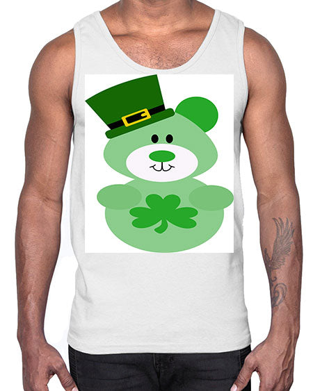 shamrockbear 249#- bears - animals- Cotton Tank