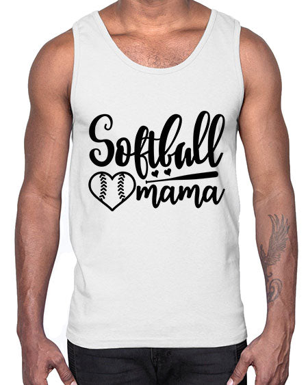 softball mama 2274#- softball- Cotton Tank