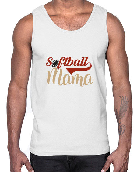 softball mama 2275#- softball- Cotton Tank