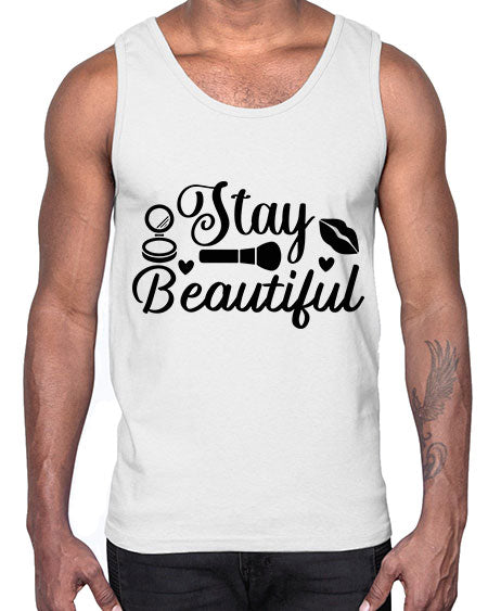 stay beautiful 19#-makeup Cotton Tank