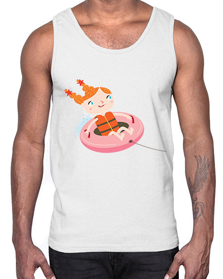 summer characters 71#- summer- Cotton Tank