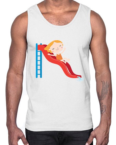 summer characters 74#- summer- Cotton Tank