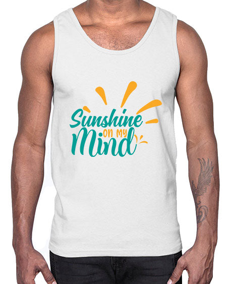 sunshine on my mind Style 74#- summer- Cotton Tank