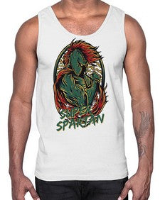 super spartan 1140#- art pop art- Cotton Tank