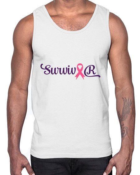 survivor Style 3#- breast cancer- Cotton Tank