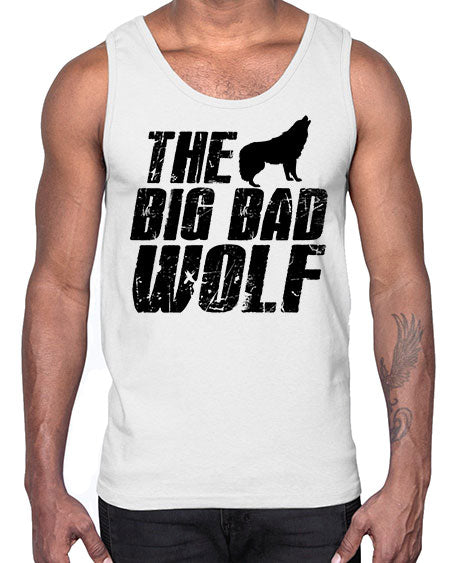 the big bad wolf- wolf- Cotton Tank