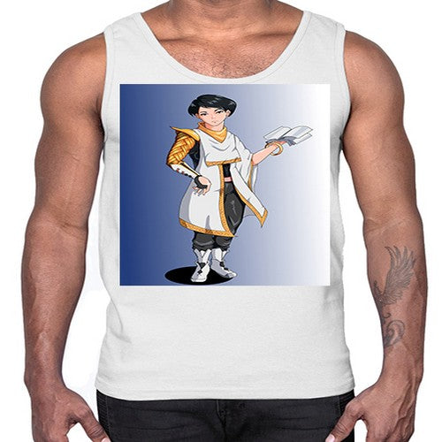 the book master 58#- anime- Cotton Tank