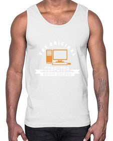 the original computer print delete 12#- computer- Cotton Tank