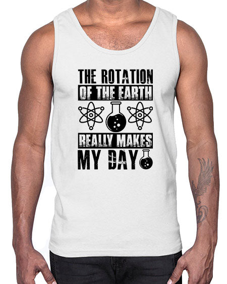 the rotation of the earth really makes my day 11#- nature- Cotton Tank